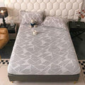 Husa de pat Cocolino cu elastic cu 2 fete de perna, C1072