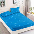 Husa de pat din Finet cu Elastic cu 2 fete de perna 180x200 , C848