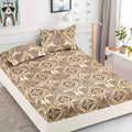 Husa de pat din Finet cu Elastic cu 2 fete de perna 180x200 , C955
