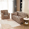 Husa Elastica Pentru Canapea din Lycra 2 Locuri - Leopard C748