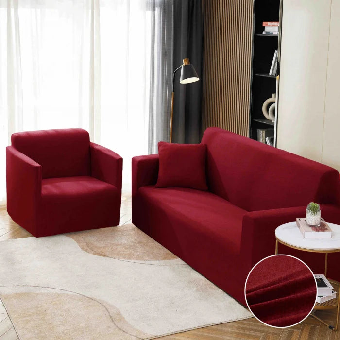 Husa Elastica Pentru Canapea din Lycra 3 Locuri - Grena C741