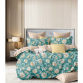 Lenjerie bumbac 100% cu 4 piese pentru pat dublu Super Design Pucioasa C1365