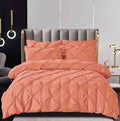 Lenjerie de pat dublu, Bumbac cu Pliuri, 6 piese, Jojo Home  C327