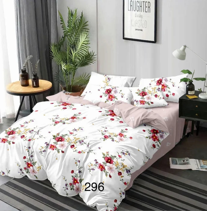 Lenjerie de pat dublu, Bumbac Finet, 6 piese East Comfort C207