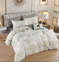 Lenjerie de pat dublu, Bumbac finet, 6 Piese, Jojo Home