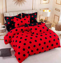 Lenjerie de pat dublu, Bumbac finet, 6 Piese, Jojo Home