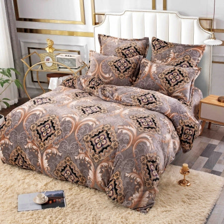 Lenjerie de pat dublu Cocolino 6 piese JOJO-HOME C142