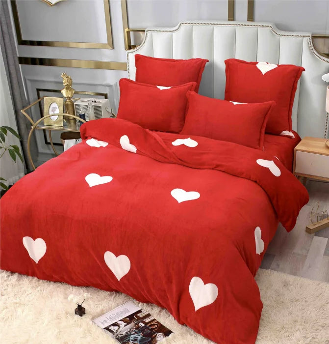 Lenjerie de Pat Dublu Cocolino 6 piese, JOJO-HOME C227