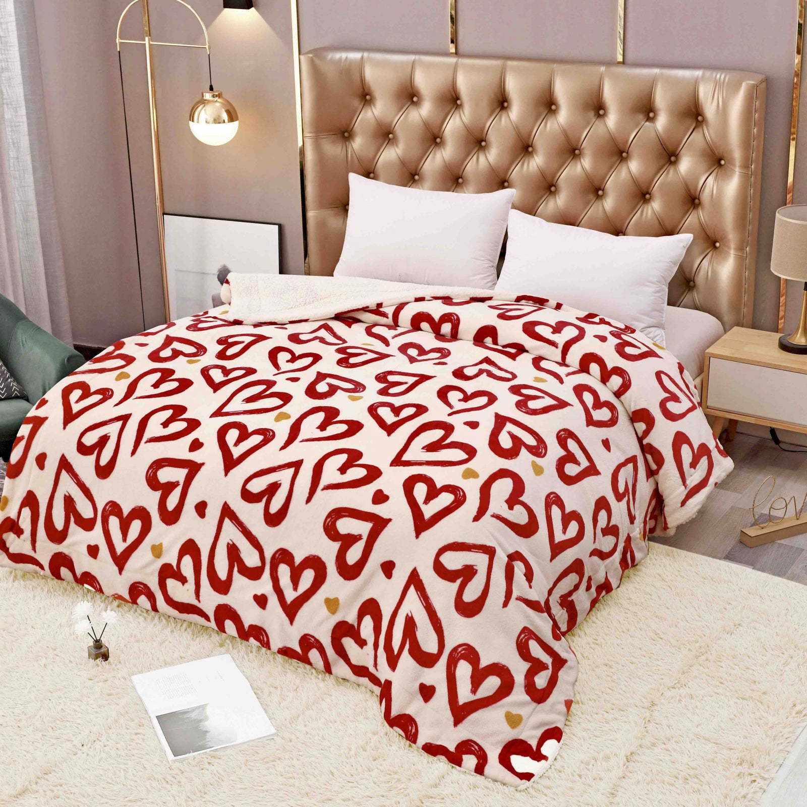 Patura Cocolino Dubla cu Blanita Jojo Home  C774