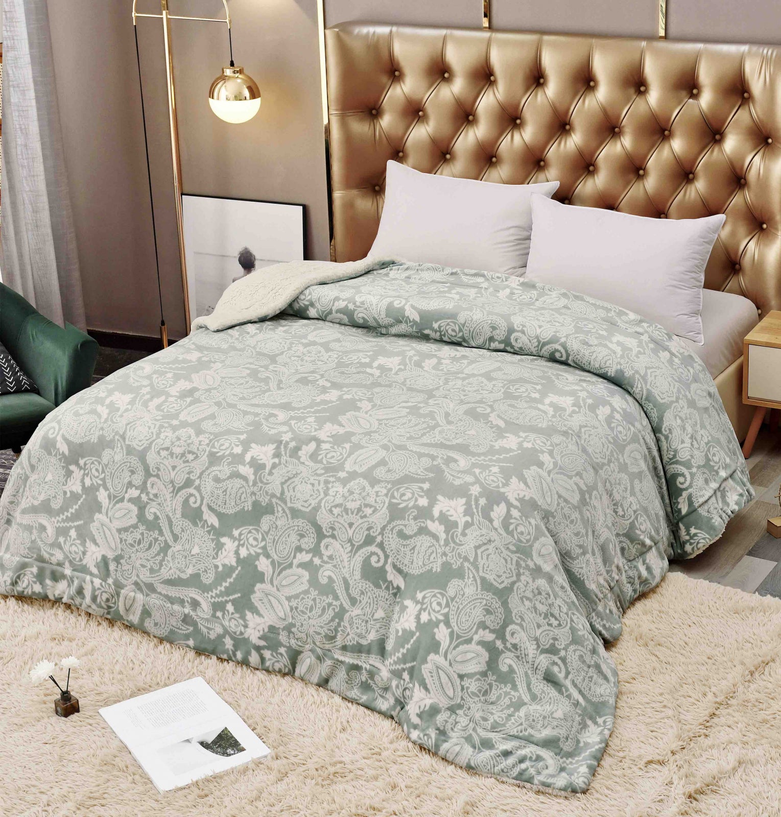 Patura Cocolino Dubla cu Blanita Jojo Home  C776