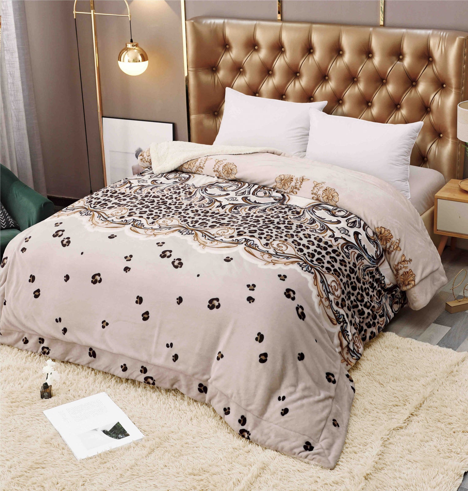 Patura Cocolino Dubla cu Blanita Jojo Home C778