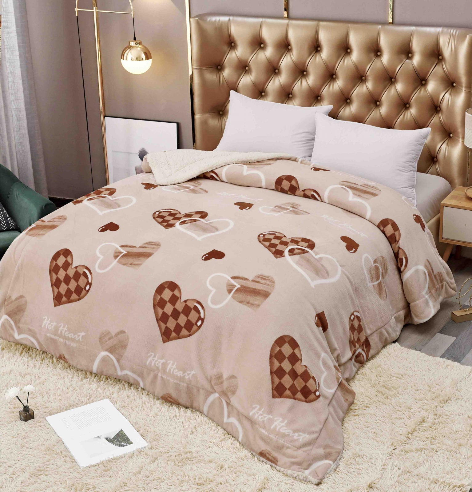 Patura Cocolino Dubla cu Blanita Jojo Home C779