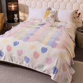 Patura Cocolino, Pat 2 Persoane 200x230 cm, Alb Roz C682