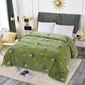 Patura Cocolino, Pat 2 Persoane, 200x230 cm, Verde Albinute C596