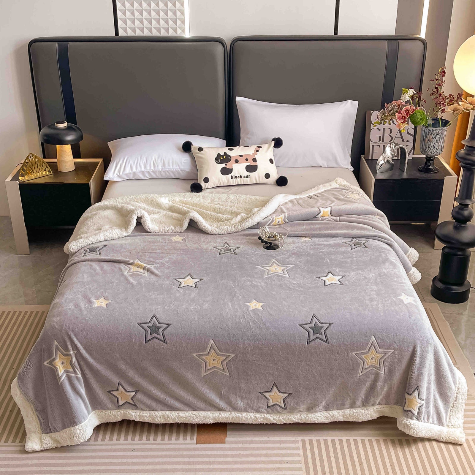 Patura Cocolino, Pat 2 Persoane, Cu Blanita 200x230 cm C783