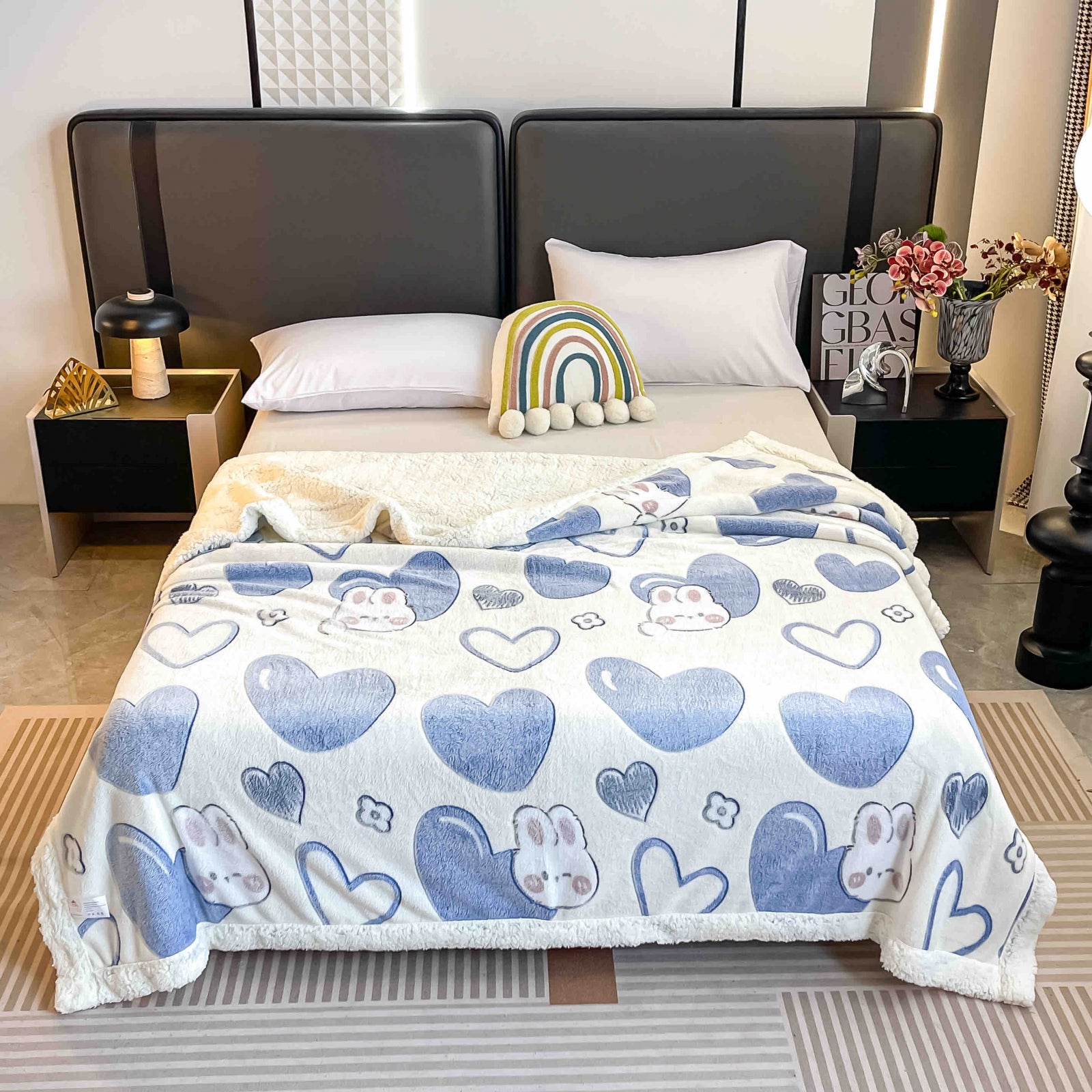 Patura Cocolino, Pat 2 Persoane, Cu Blanita 200x230 cm C790