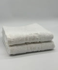 Set 2 Prosoape Bumbac 500 gr/mp, 50x90 cm, Dunga Greceasca, Alb C1145