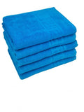 Set 5 Prosoape Bumbac 500 gr/mp, 70x130 cm, Dunga Greceasca, Turcoaz C1254